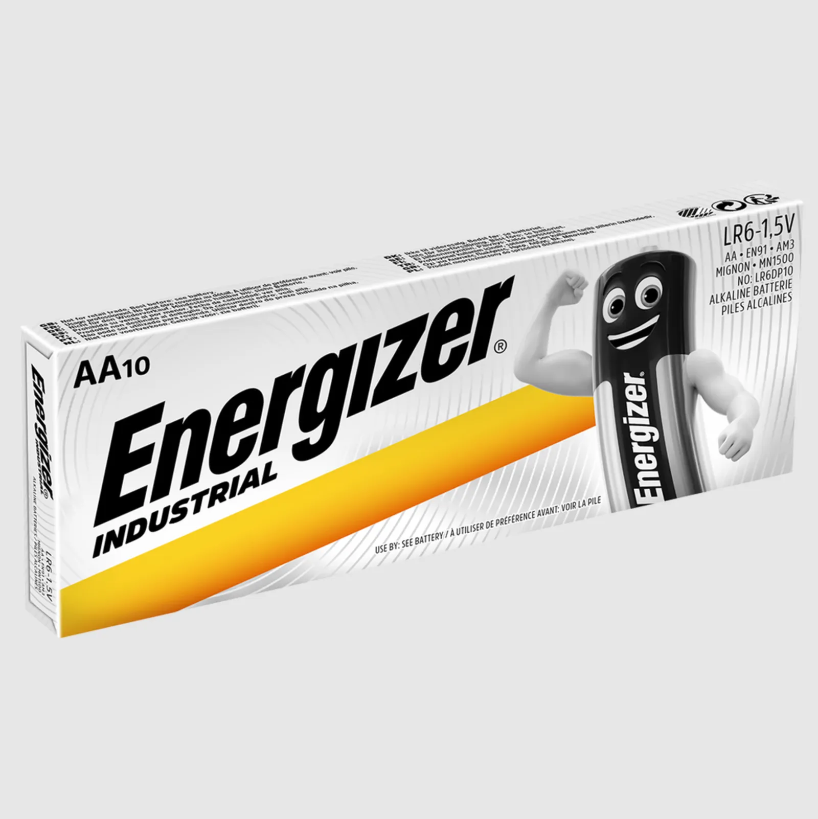100x Energizer AAA Industrial Battery Alkaline Micro EN92 LR03 MN2400