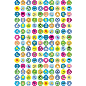 10mm Stickers for Bookmarks pk 750