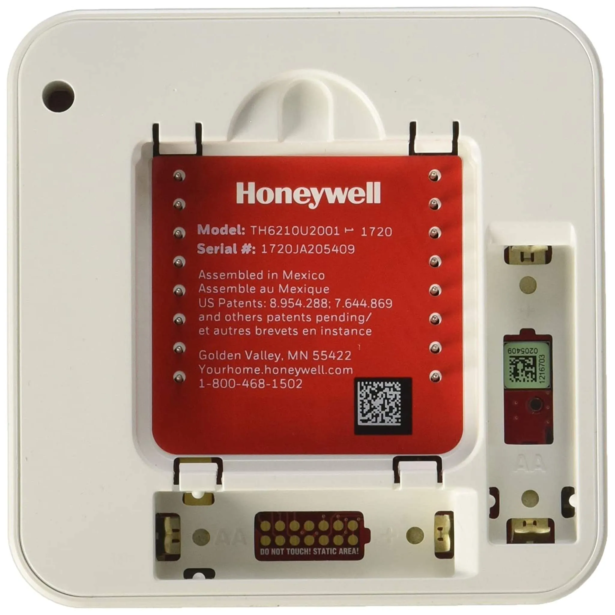 2-Pack Honeywell TH6210U2001/U T6 Pro Programmable Thermostat   LCD Cleaner Bundle