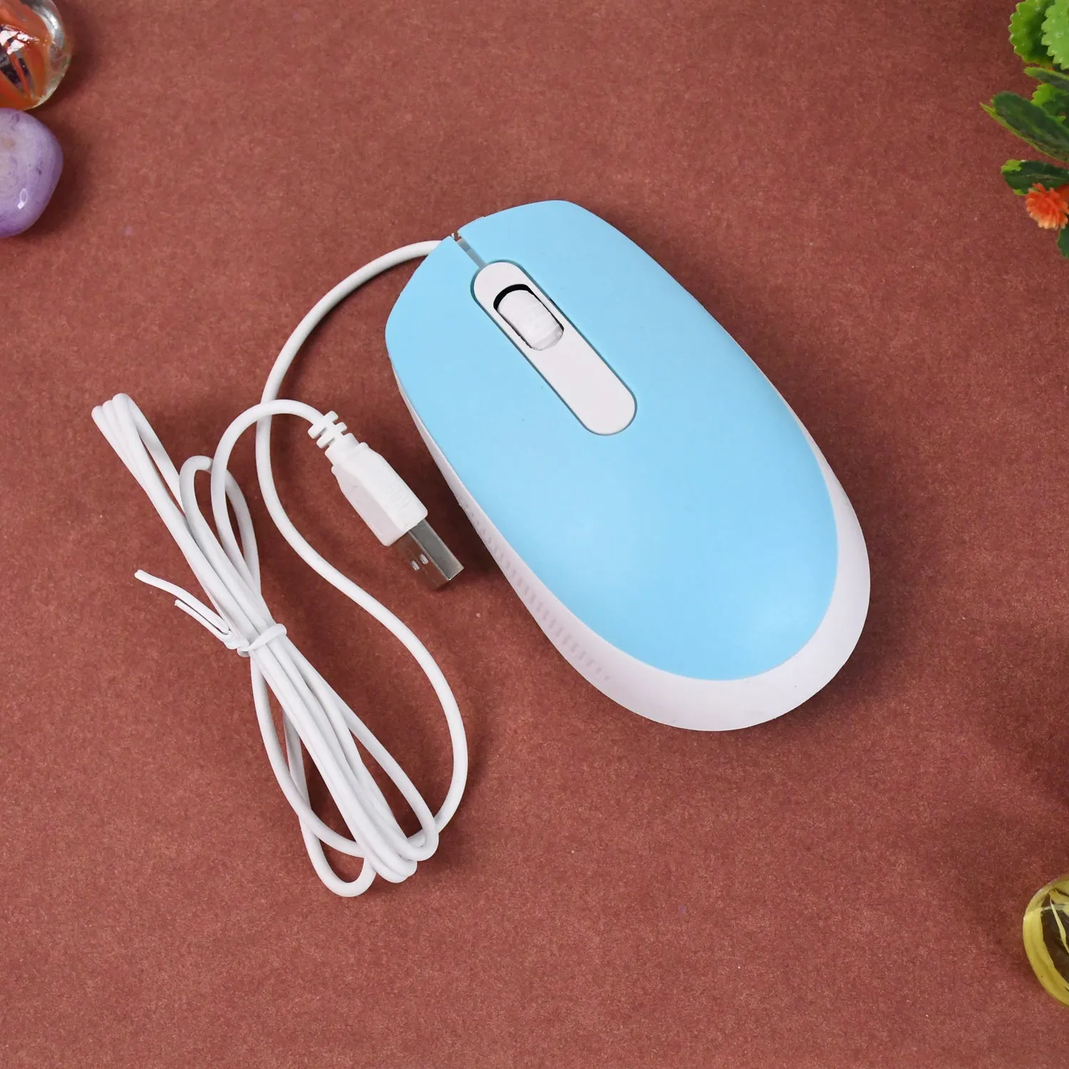 3 Button Ergonomic Design Wired Mouse 1 Pc
