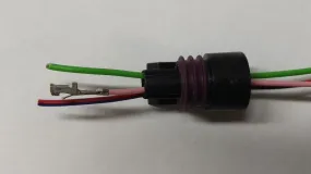 3 way 150psi 200psi Pressure sensor connector plug for use with Link ECU MOTEC etc