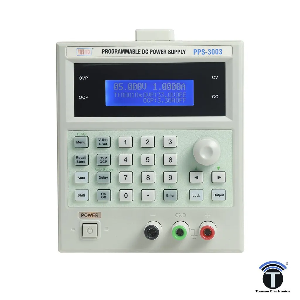 30V 3A Programmable DC Power Supply Vartech