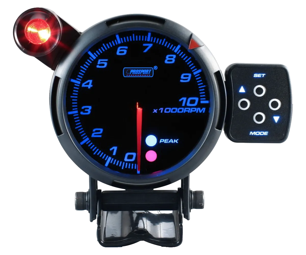 3.15" Tachometer Peak/Warning