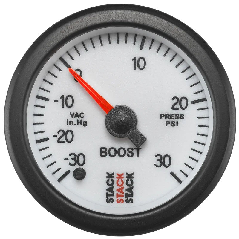 52mm Pro-Stepper Boost Pressure Gauge