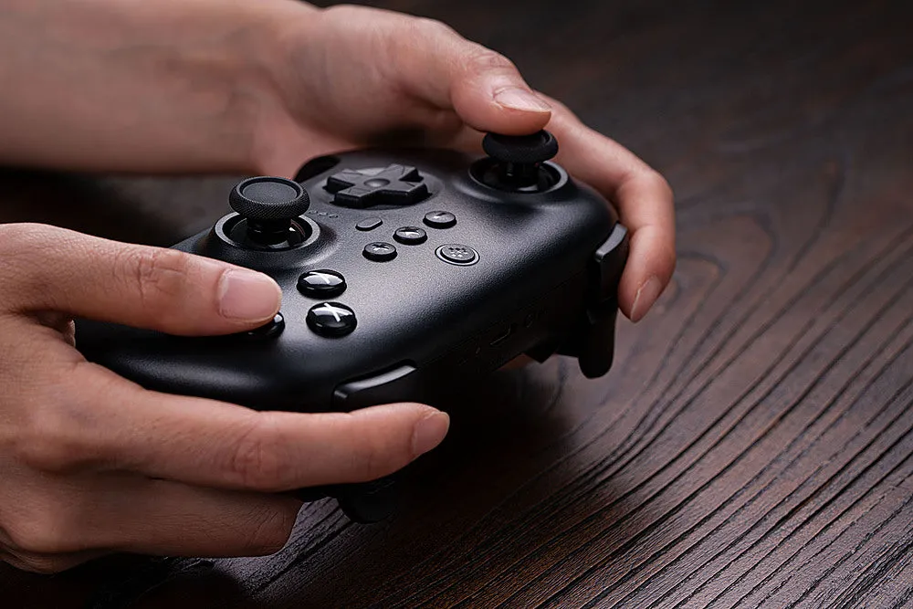 8BitDo - Ultimate Bluetooth Controller for Nintento Switch and Windows PCs with Dock - Black