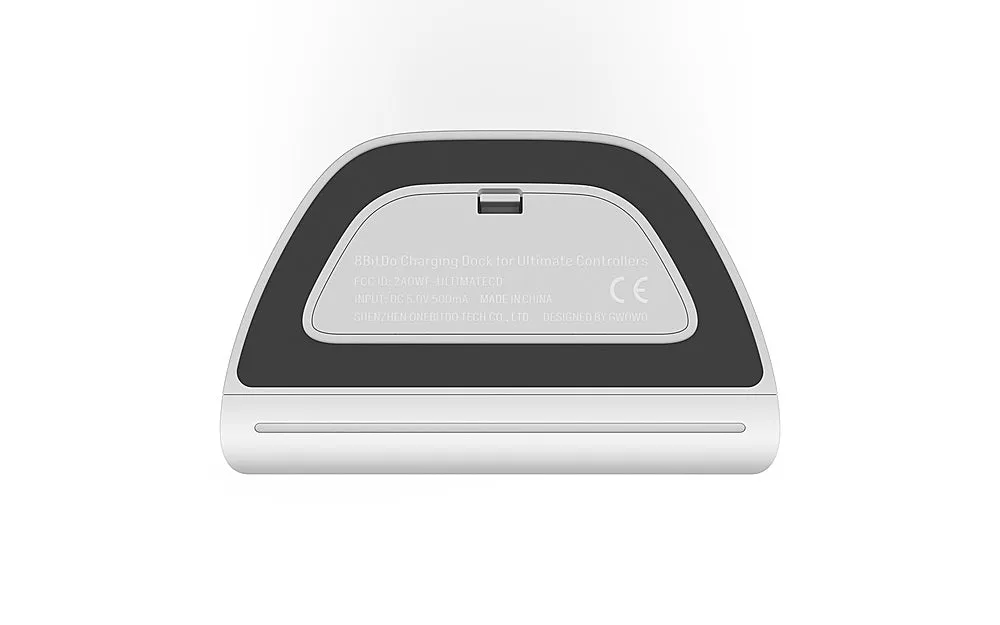 8BitDo - Ultimate Bluetooth Controller for Nintento Switch and Windows PCs with Dock - White