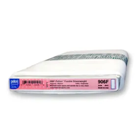 906F Pellon Fusible Sheerweight Interfacing 20" White