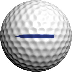 Accuracy Putting Alignment Arrows Blue