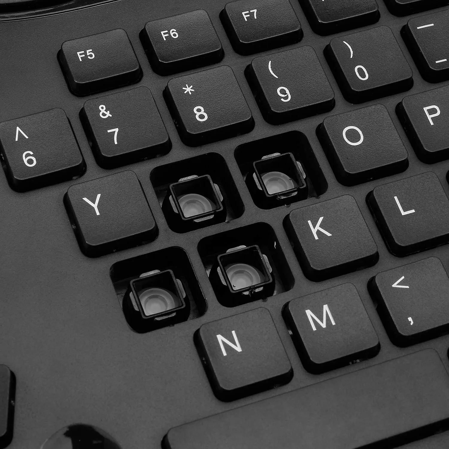 Adesso Wkb-1600CB Truform Media 1600 Wireless Ergonomic Keyboard and Optical Mouse