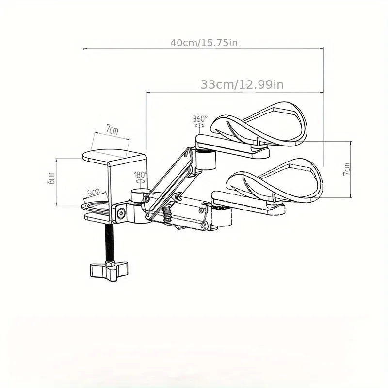 Adjustable Ergonomic Wrist Rest for Desk - APS52