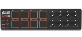 Akai LPD8 USB Pad Controller W/ 8 Velocity-Sensitive Pads