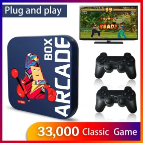 Arcade Box Game Console for PS1/DC/Naomi 64GB Classic Retro 33000  Games Super Console 4K HD Display on TV Projector Monitor