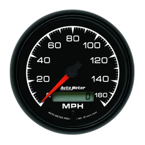 AutoMeter 5988 GAUGE; SPEEDOMETER; 3 3/8in.; 160MPH; ELEC. PROGRAMMABLE; ES