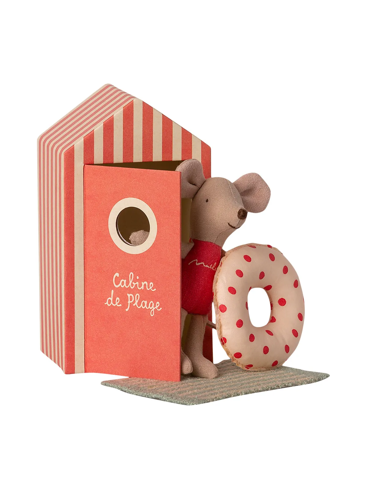 Beach Mice, Little Brother & Sister in Cabin de Plage
