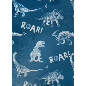 BLUE DINOSAUR Blanket