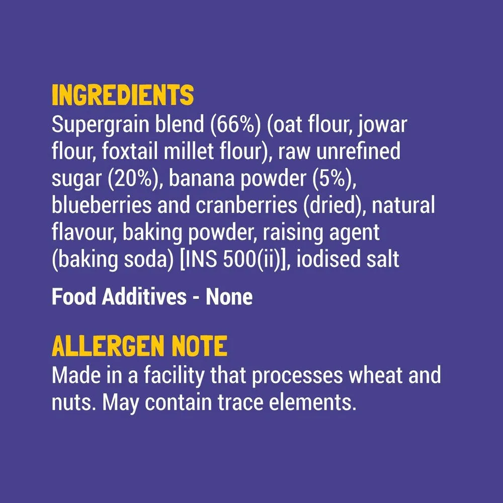 Blueberry & Millets Multigrain Pancake & Waffle Mix - 150gm