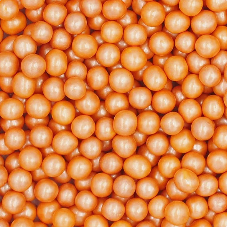 Bulk Pack 6mm Shimmer Pearls - No Nuts Vegan Sprinkles Cake Decoration