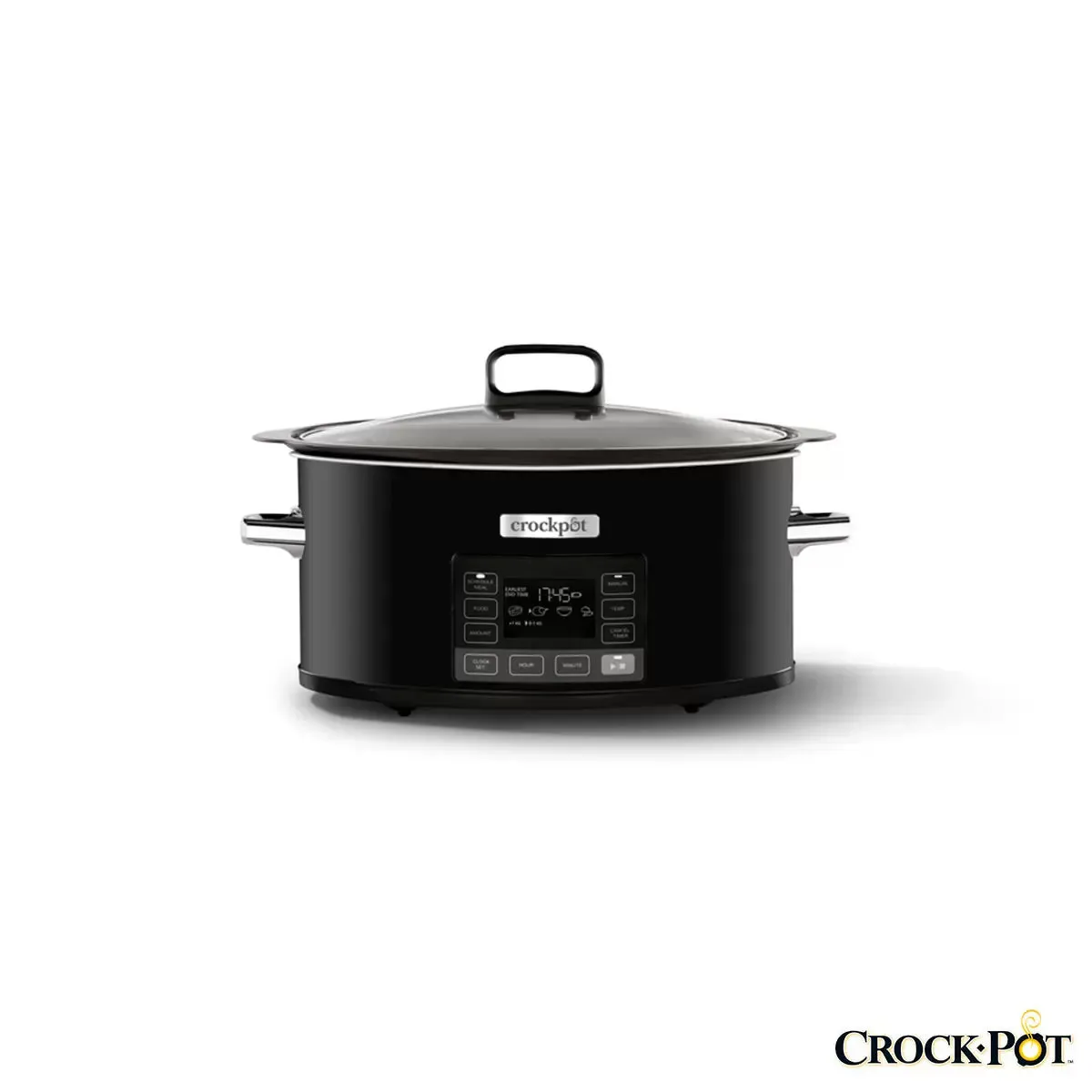 Crockpot CSC093 TimeSelect Digital Slow Cooker Black 5.6L