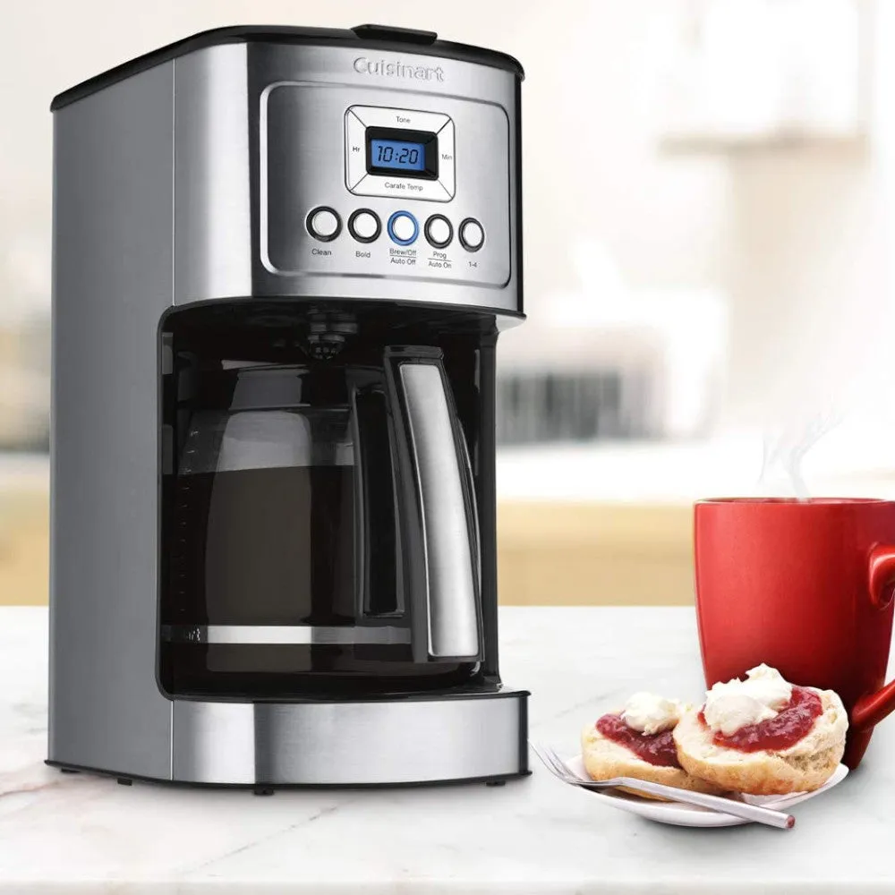 CUISINART  DCC-3200 14-Cup Programmable Coffeemaker Grade A Refurbished with Cuisinart Warranty