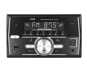 Dual Din Car Mp3 Player Bluetooth Hands Free Iso Interface Ubs