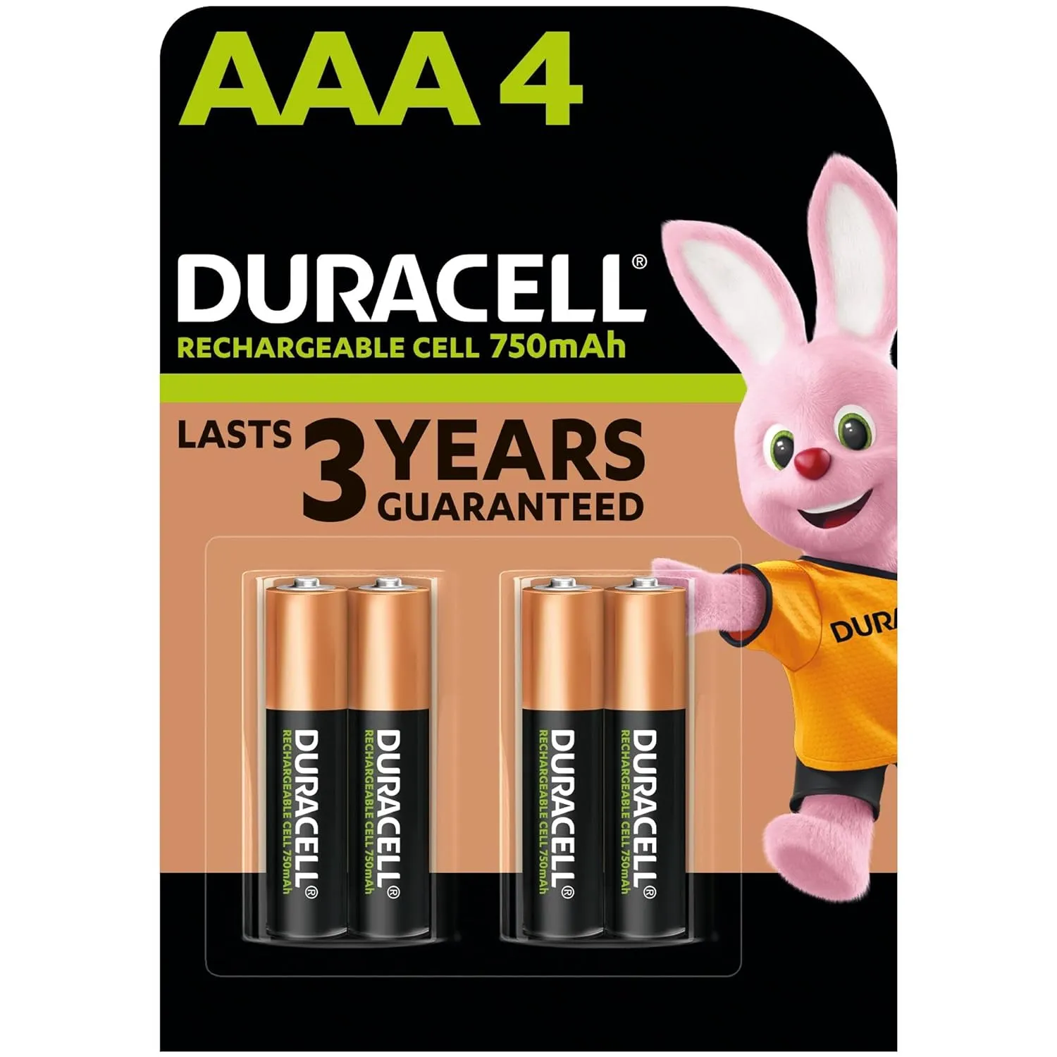Duracell: 1.2V Rechargeable Ni-MH Battery