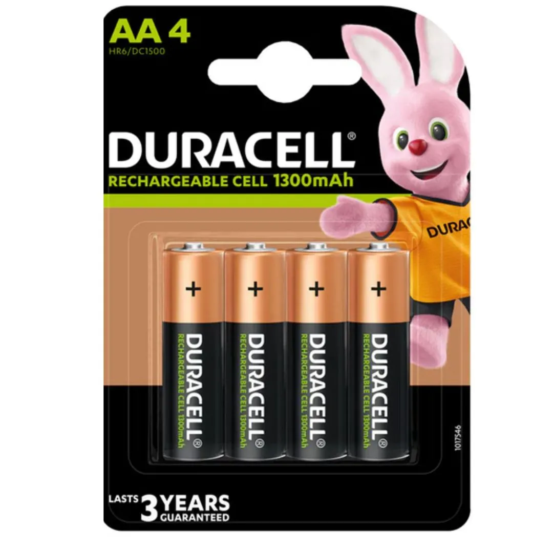 Duracell: 1.2V Rechargeable Ni-MH Battery