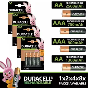 Duracell: 1.2V Rechargeable Ni-MH Battery