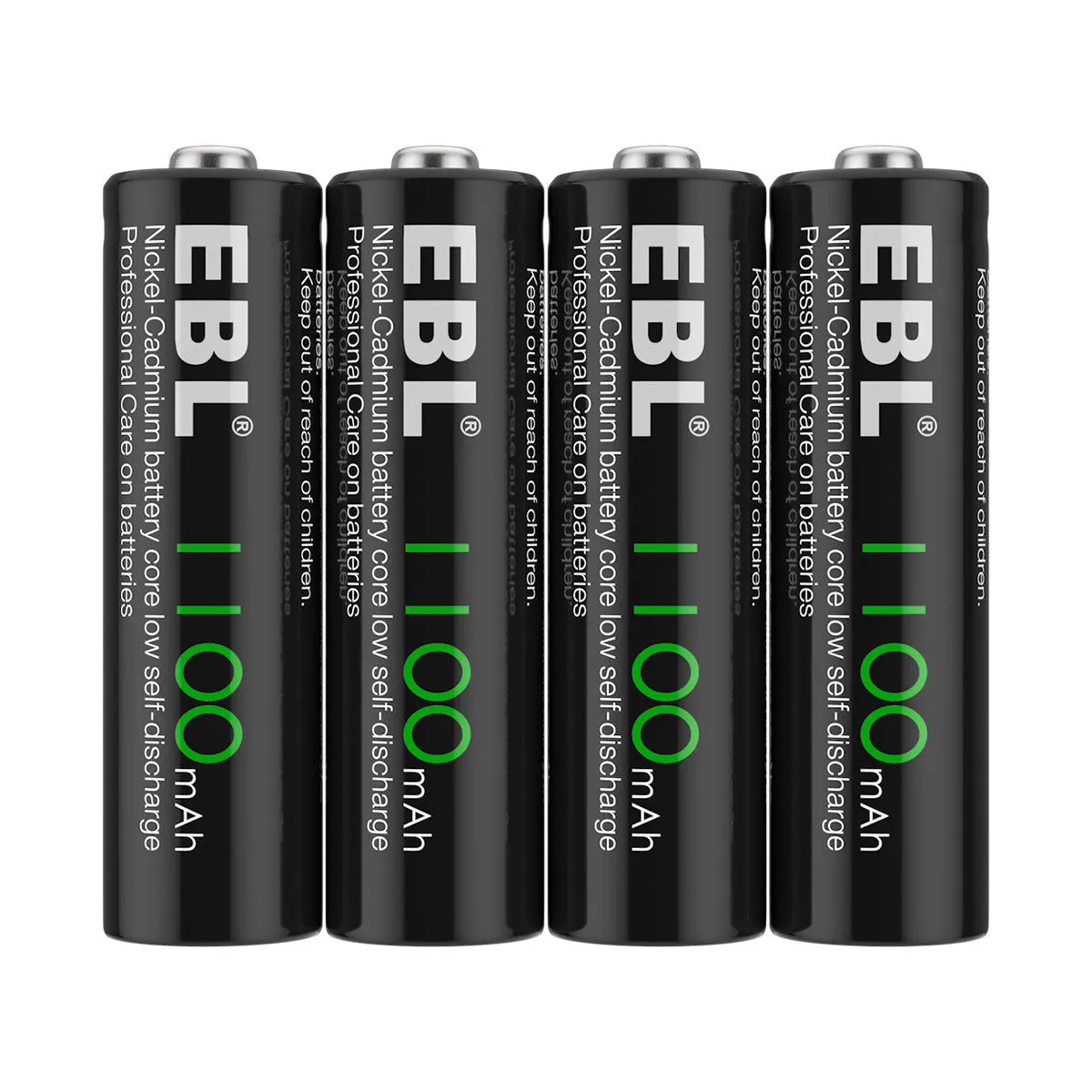 EBL AA Ni-Cd Rechargeable Batteries 1.2V 1100mAh