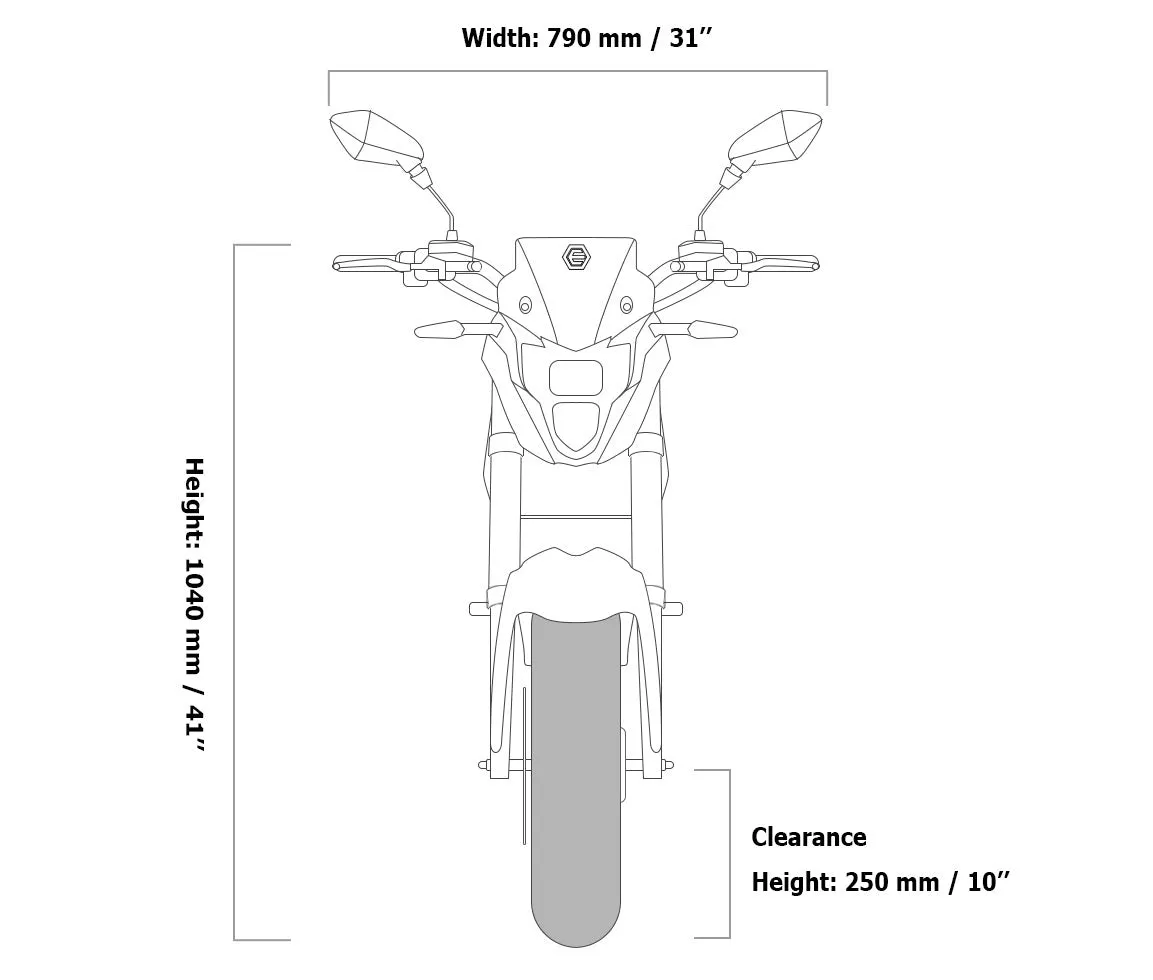 EMMO DX Dual Removable Battery E-Motorcycle