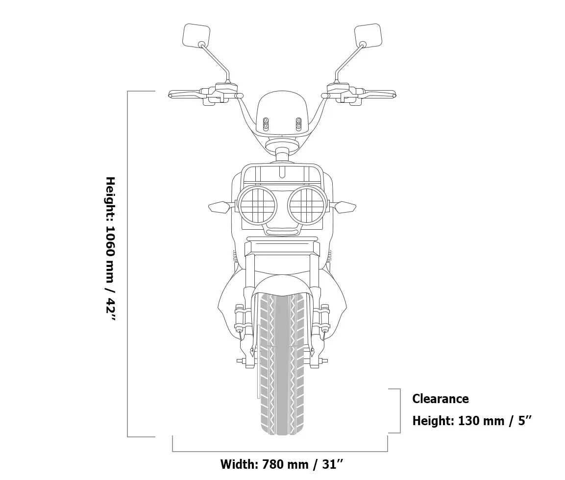 EMMO Monster S 84V Powerful Off-Road Style Electric Moped