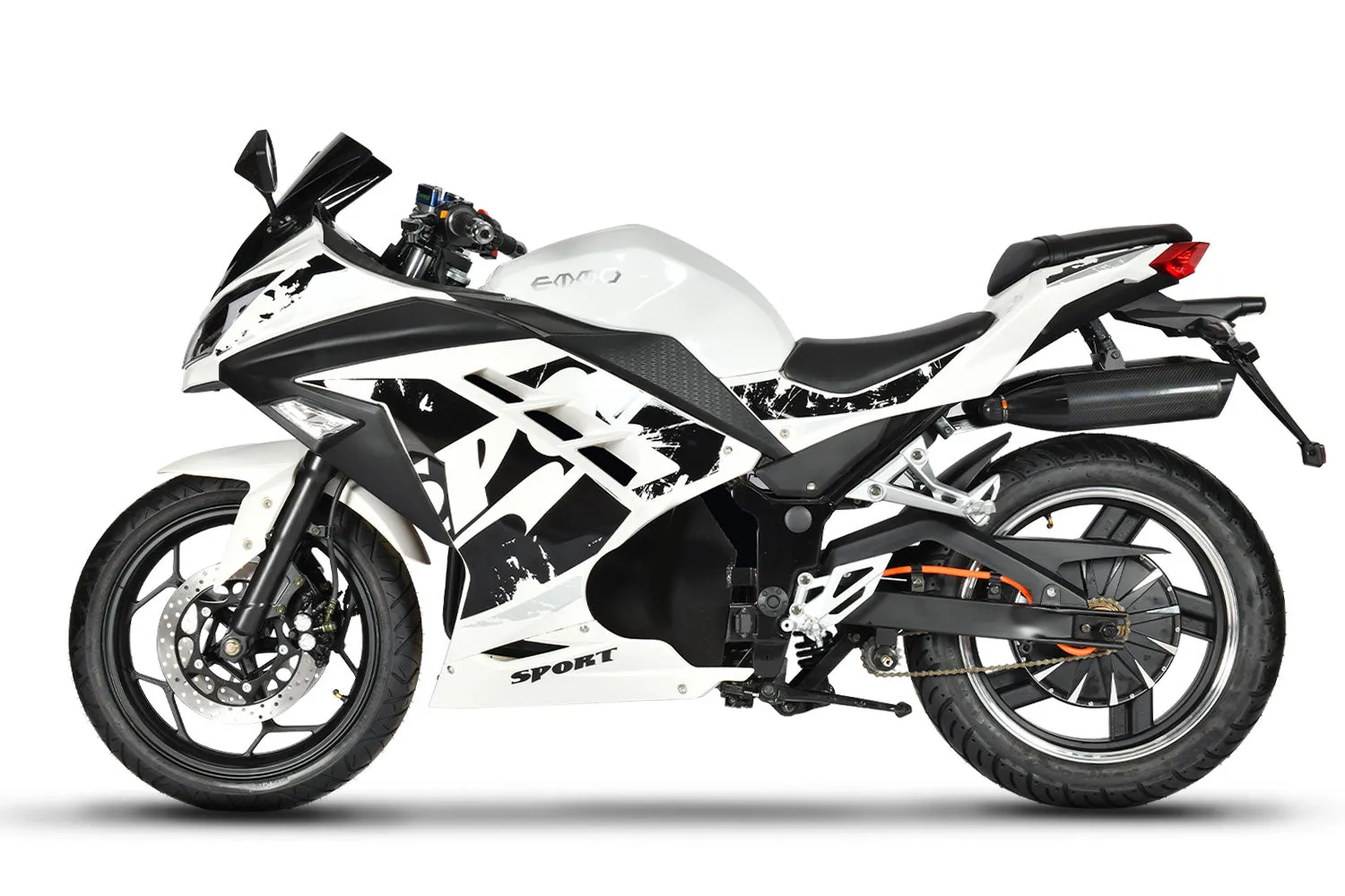 Emmo Zone GTS 72V Full-Size Sports Electric Motor Bike