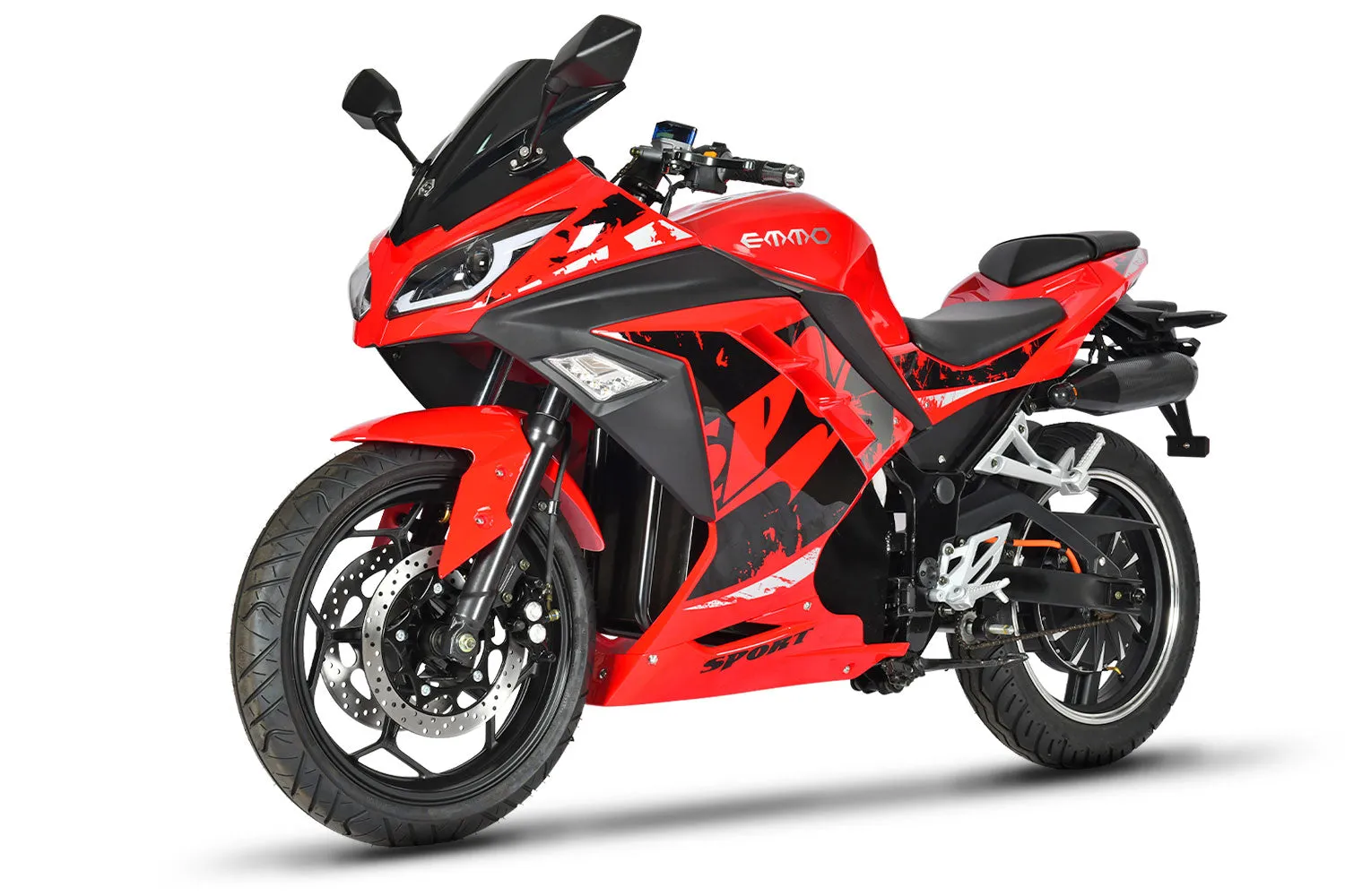 Emmo Zone GTS 72V Full-Size Sports Electric Motor Bike