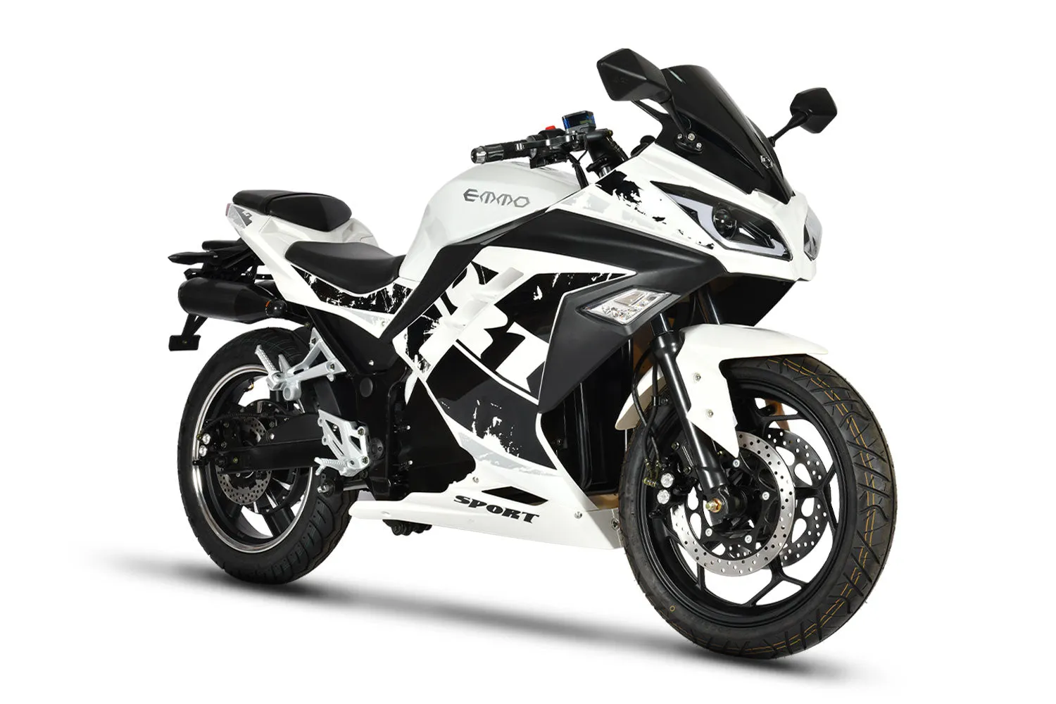Emmo Zone GTS 72V Full-Size Sports Electric Motor Bike