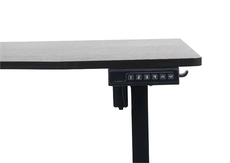 Ergonomic Kids Study Chair & Adjustable Electric Standing Desk Set – Blue Chair & Black Desk