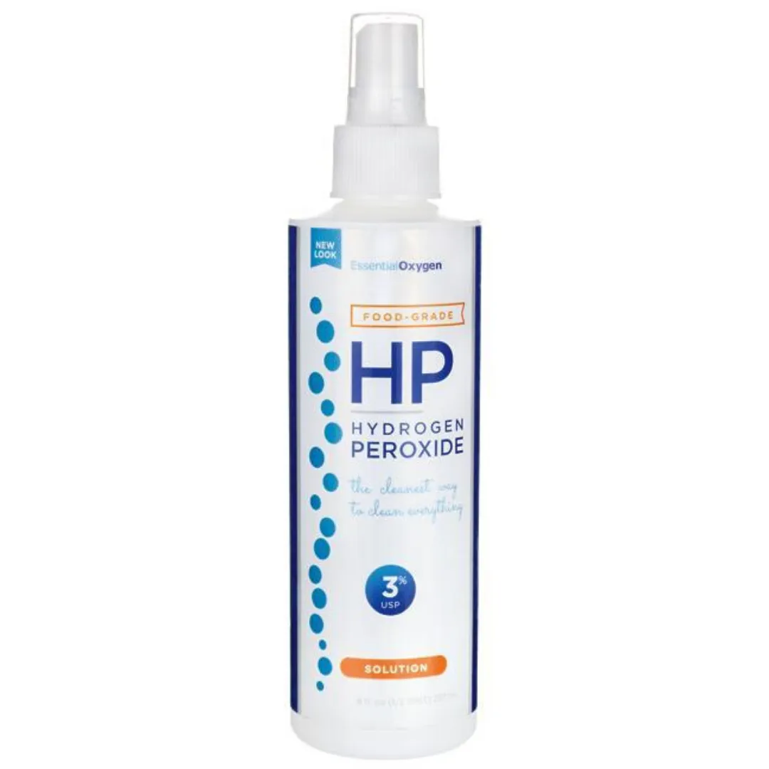Essential Oxygen Food Grade Hydrogen Peroxide 3%USP 237ml