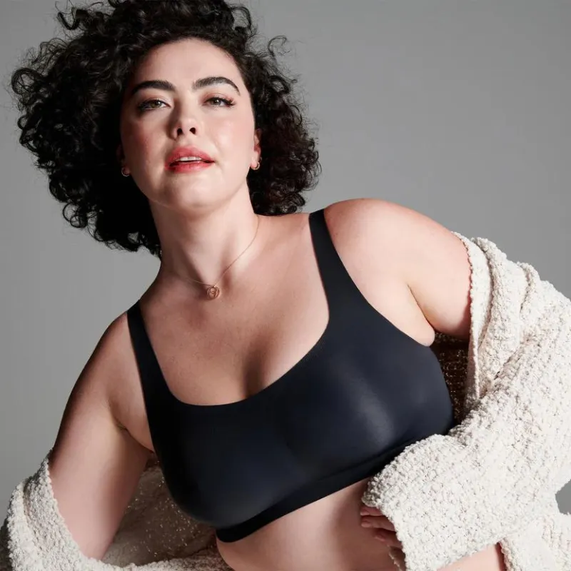 Evelyn & Bobbie Scoop Bra Black