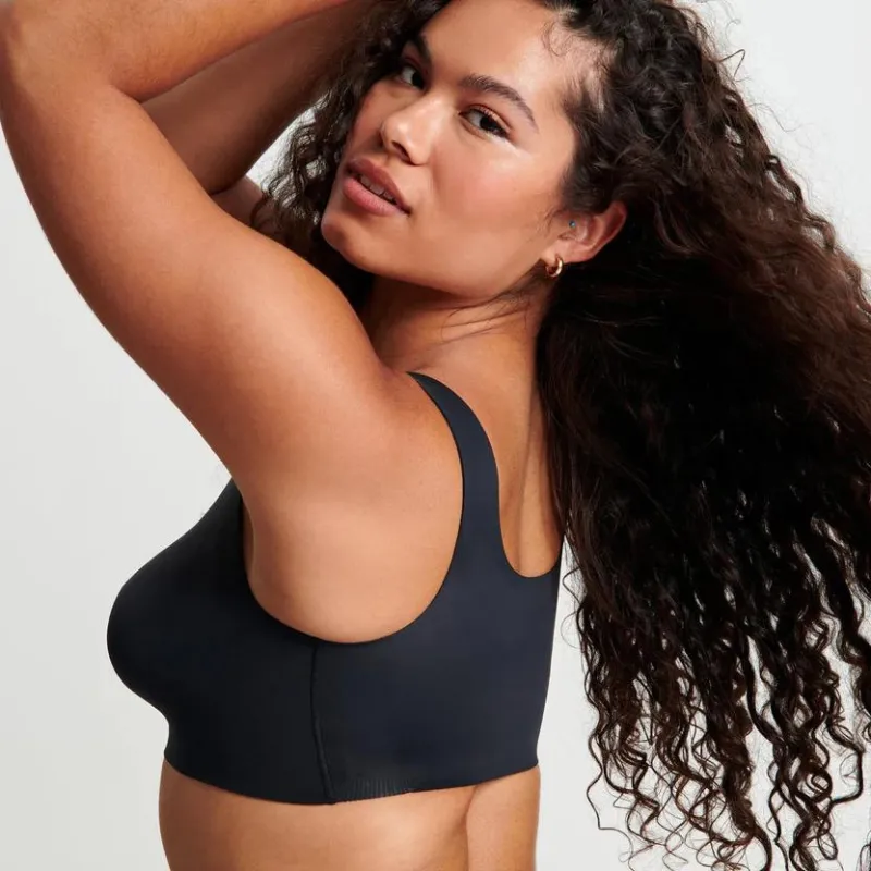 Evelyn & Bobbie Scoop Bra Black