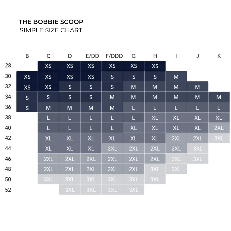 Evelyn & Bobbie Scoop Bra Black