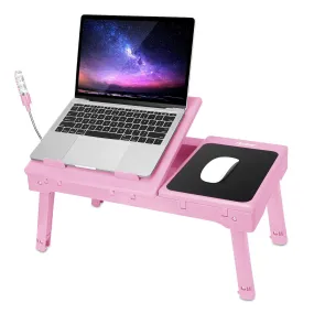 Foldable Laptop Table Bed Notebook Desk