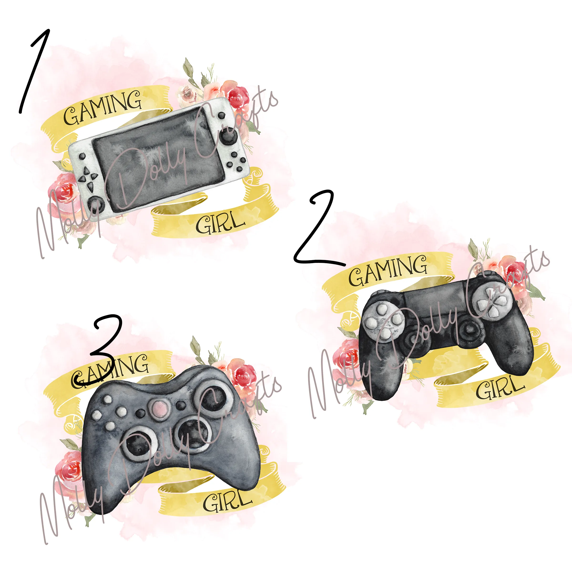 Gamer Girl Personalised Cushion