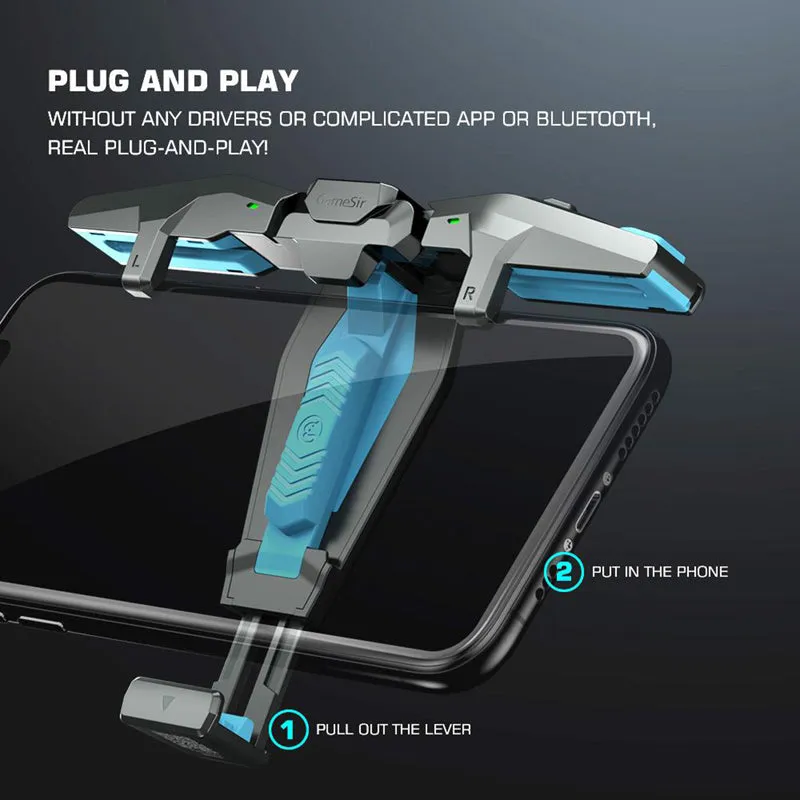 GameSir F4 Falcon Pubg Mobile Game Controller Gamepad