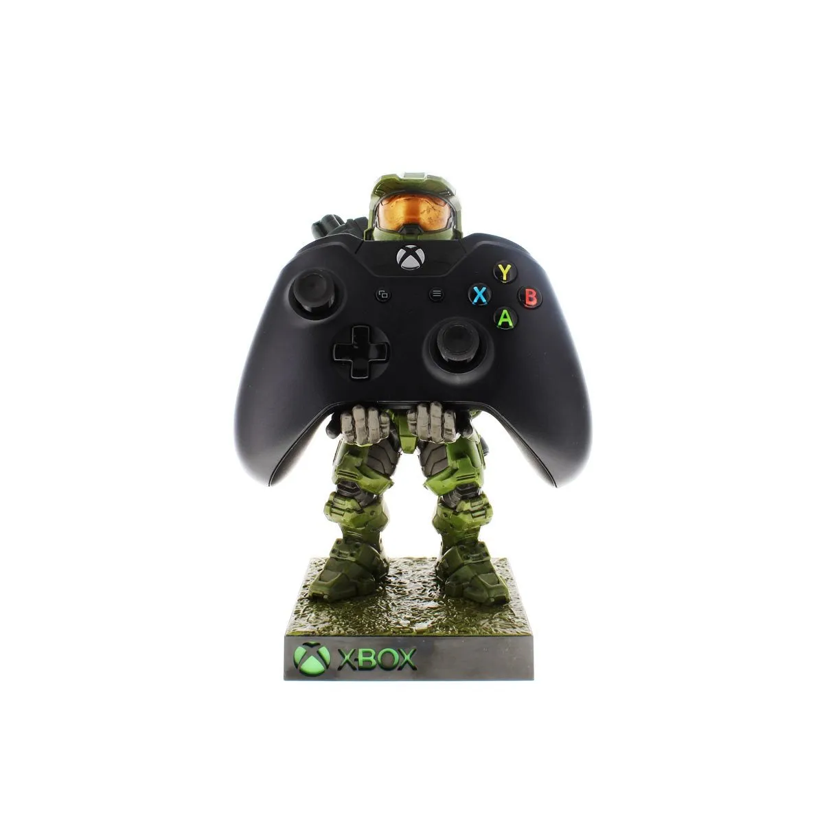 Halo Infinite Master Chief Exclusive Variant with Light-Up Base Cable Guy Controller Holder by Exquisite Gaming