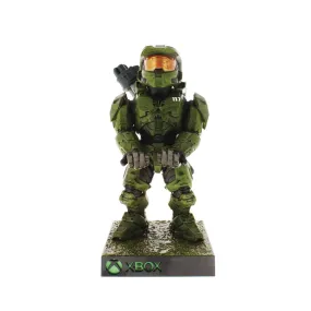 Halo Infinite Master Chief Exclusive Variant with Light-Up Base Cable Guy Controller Holder by Exquisite Gaming