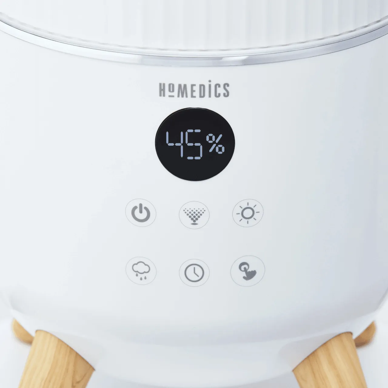 Homedics TotalComfort Deluxe Ultrasonic Humidifier - White | UHE-CMTF91-GB