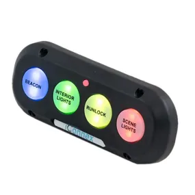 iConnex Switch Keypad CAN 4-way Grey 2 Metre