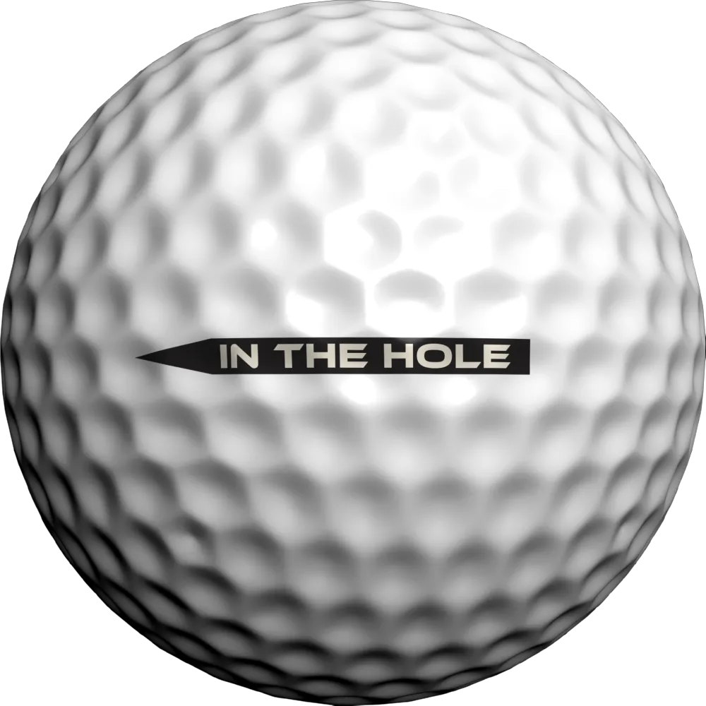 In The Hole Putting Alignment Arrows