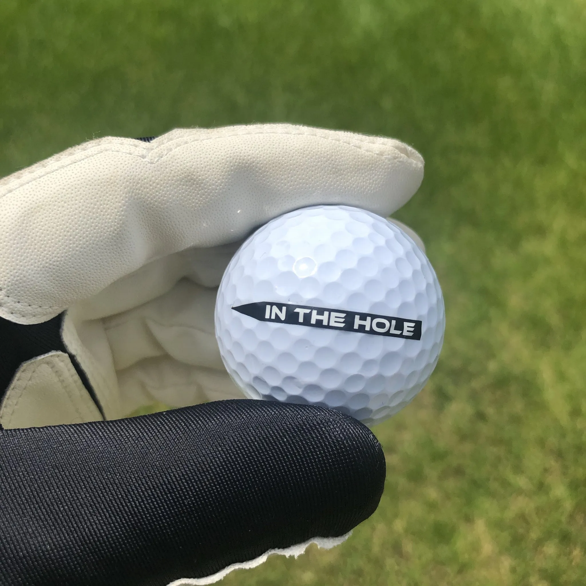 In The Hole Putting Alignment Arrows