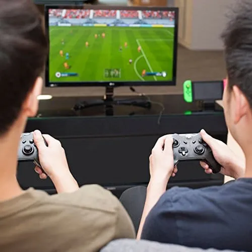 Insten Wireless Pro Controller for Nintendo Switch, Insten Wireless Pro Gaming Controller Bluetooth Gamepad Joypad Remote Compatible With Nintendo Switch / Lite Version, Black (with USB charging cable: Video Games