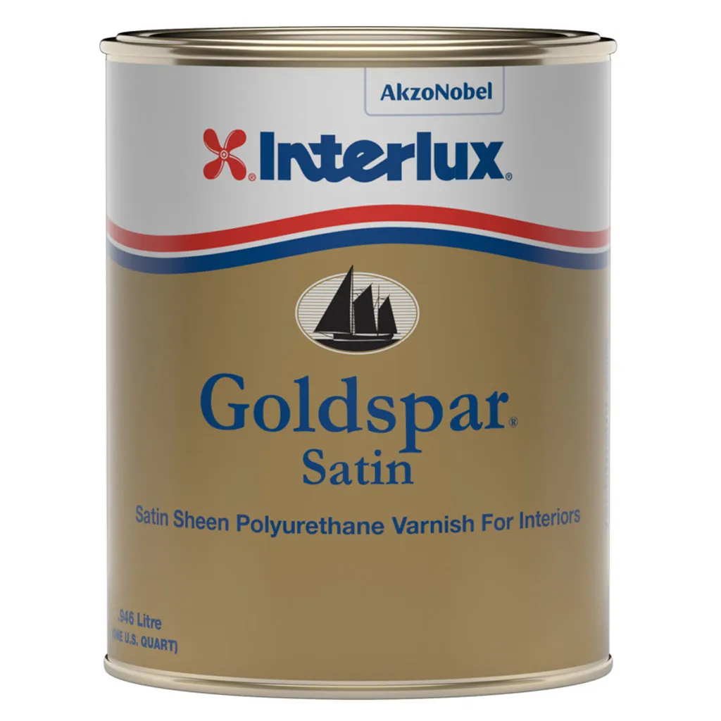 Interlux Goldspar Satin Varnish - Quart