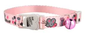 Jeffers "Hello Mouse" Reflective Cat Safety Collar w/ Bell